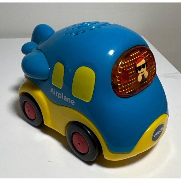 VTech Go! Go! Smart Wheels Vehicle Set Of 4 Fire Truck ATV Bulldozer & Airplane - Picture 4 of 12